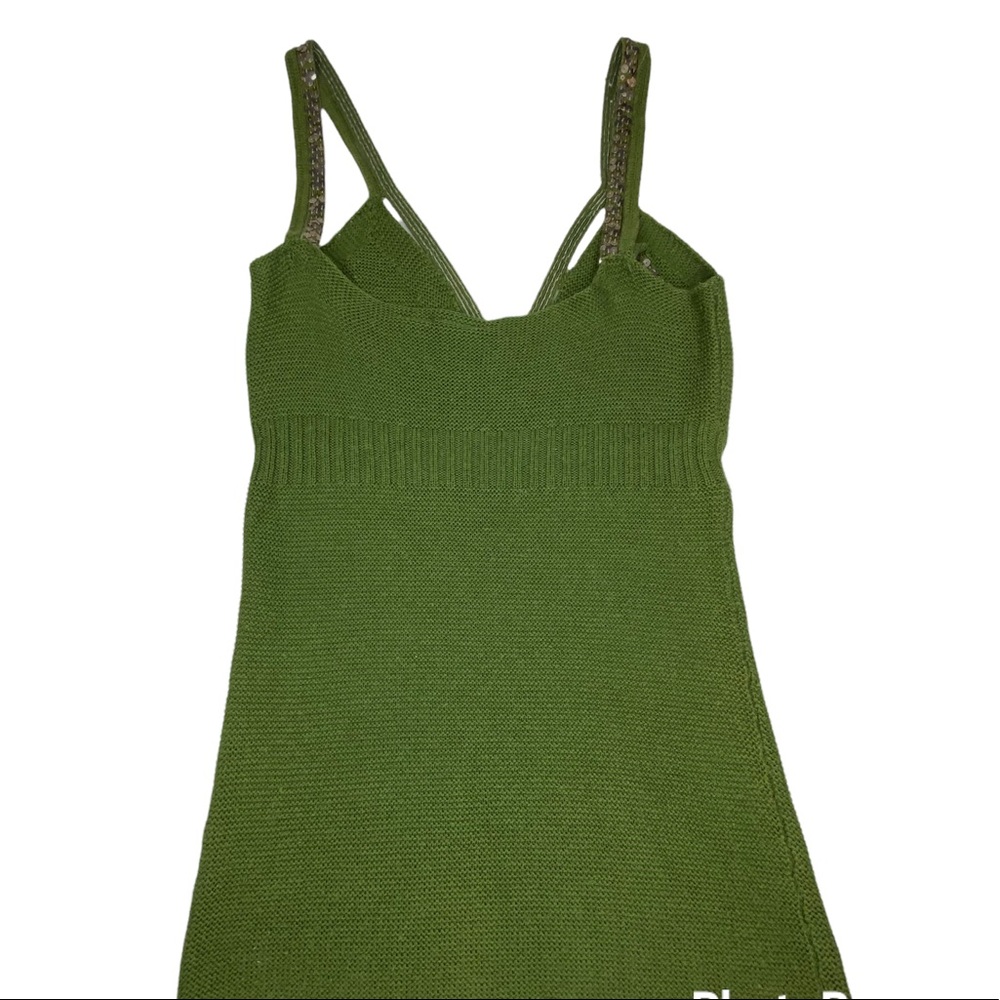 A/X Armani Exchange Knit Camisole green Medium - Picture 2 of 8